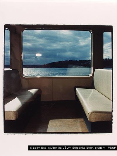 Salim Issa, studentka VŠUP, Štěpánka Stein, student - VŠUP