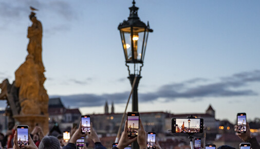 Foto měsíce prosince 2024 - Martin Divíšek – Pražský lampář