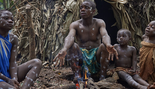 Příběh fotografie – Václav Šilha - Pygmejové z kmene Baka