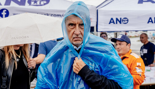 Foto měsíce srpna 2025 – Petr Topič, Volební kampaň Andreje Babiše
