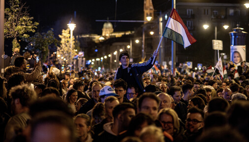 Foto měsíce dubna 2026 - Lukáš Kaboň – Volby v Maďarsku