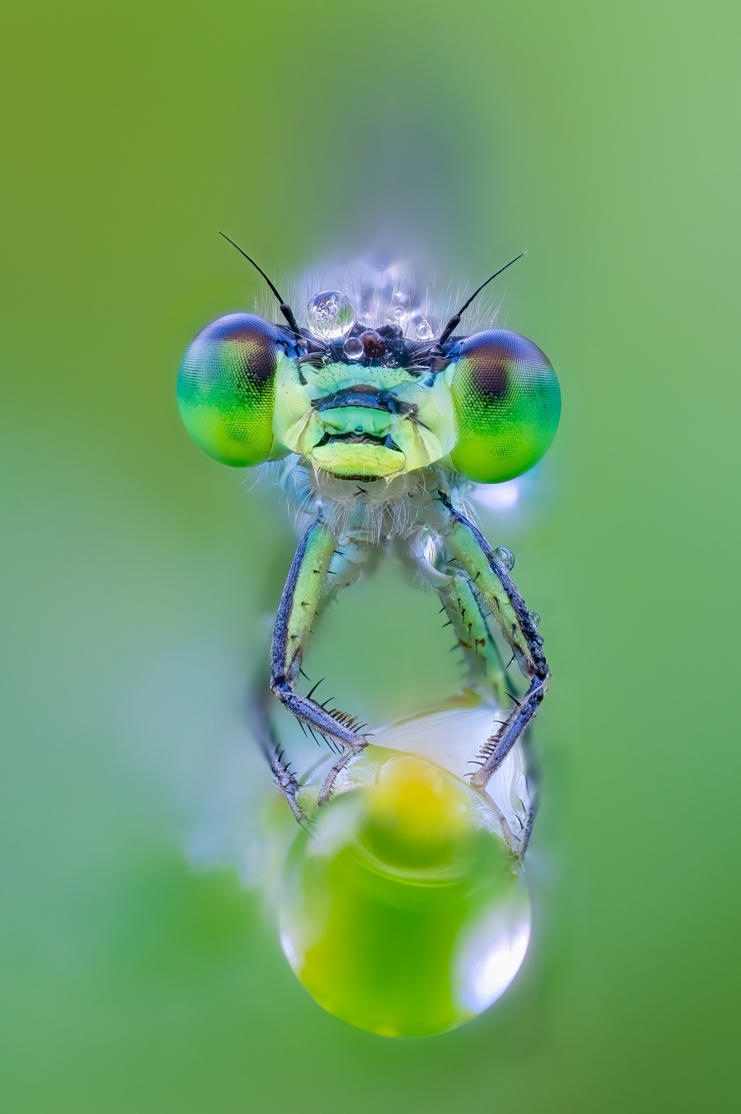 czech nature photo nominace bezobratlí - Alexandr Štěrba - Ranní probuzení